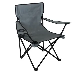 Customized Sunshine Outdoor Relax Steel Portable Lawn chair Director Chair Folding Camping Chair