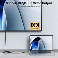Câble USB-C coudé 90 degrés Thunderbolt 5 USB5 80 Gbit/s de haute qualité, compatible vidéo 16K 60Hz 4K 240Hz, charge rapide 5A 240W pour smartphone