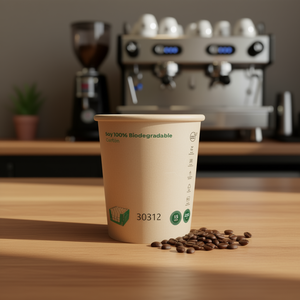 Gobelets jetables en papier kraft à paroi simple 250cc – Catégorie de produits Vasos - Product Image 3