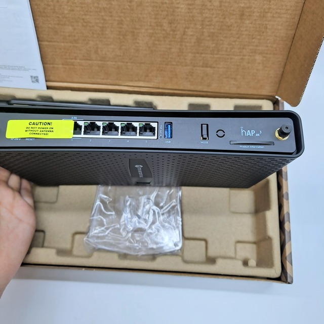 MikroTik Router C53UiG+5HPaxD2HPaxD HAP Ax3 Wifi6 2.5G WIFI6 4-Cores Router Ax³ 2.4/5G 8.2.11ax