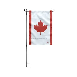 custom 12x18 in canada national Garden flags sublimation Double Sided Digital Print canada national Yard Flag