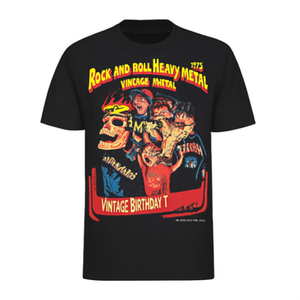 Camiseta de cumpleaños vintage Rock And Roll Heavy Metal 1975 - Product Image 2