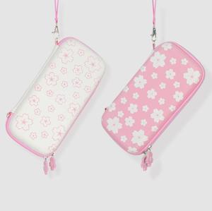 Étui de protection étanche et fin en coque rigide pour console Nintendo <span class=keywords><strong>Switch</strong></span>, thème fleurs de cerisier, sac de rangement pour N-<span class=keywords><strong>Switch</strong></span>, étui de transport - Product Image 1