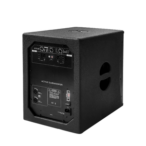 Système de haut-parleurs portables en bois pour l'extérieur, de qualité professionnelle |   Subwoofer <span class=keywords><strong>10</strong></span>'' avec 2 enceintes satellite 4'' pour événements en direct - Product Image 3