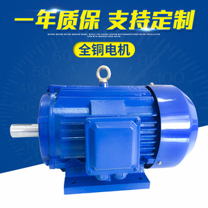 Moteur asynchrone triphasé YE4100L2-4-3KW, moteur mécanique pour équipement, moteur vertical industriel, haute efficacité. - Product Image 3