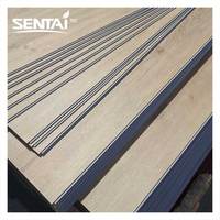 Directo de fábrica, grano de madera, pvc, vinilo, revestimiento de suelo de barco sentai SPC, suelo especial para Centro Comercial