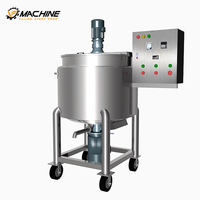 Réservoir mélangeur de réacteur de shampooing de mélange de gel douche de capacité personnalisée machine de fabrication de détergent de savon liquide de lavage de main équipement de mélange