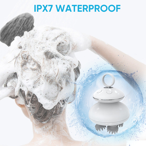 Nuevo Producto: Masajeador Eléctrico de Silicona Suave <span class=keywords><strong>para</strong></span> la Cabeza, Dispositivo de Masaje <span class=keywords><strong>para</strong></span> el Cuero Cabelludo, Alivia el Estrés y la Fatiga - Product Image 5