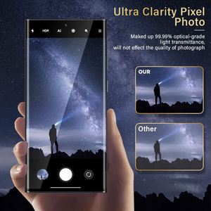 ฟิล์มกันรอยเลนส์กล้องสำหรับ Galaxy S25 Edge กระจกนิรภัย 3D HD สำหรับ S25 Ultra ติดตั้งง่าย แผ่นหลังแบบกำหนดเอง - Product Image 3