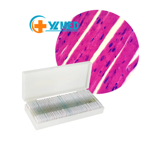 Set di Vetrini Preparati per Istologia per <span class=keywords><strong>Scuole</strong></span> <span class=keywords><strong>Medie</strong></span> e Studi Medici, Vetrini Preparati per Microscopi Scolastici per Bambini - Product Image 1