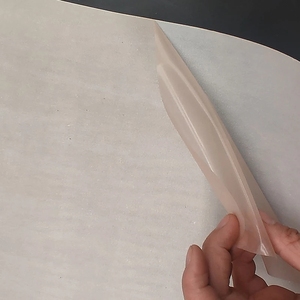 Flat <strong>PU</strong> Film Materials for Making Tape Hairs <strong>Thinner</strong> <strong>PU</strong> Fabrics for Making Tape Hair Extensions - Product Image 1