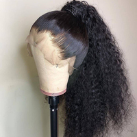 Perruques sans colle prêtes à porter, 100 % cheveux indiens bruts, perruque frontale en dentelle pour femmes noires, perruque frontale en dentelle HD sans colle, perruque complète en dentelle HD