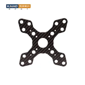 KAIAOカスタムカーボンファイバーUAVUnmanned Aerial Vehicle Skeleton Structure CNC Machining with Drilling Plastic Water Transfer