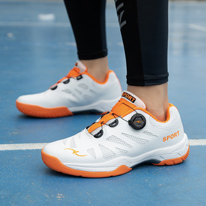 Zapatillas de Tenis Unisex con Malla Deportiva Transpirable, Entresuela Antideslizante de EVA, Cierre de Hebilla, Suela de Goma, Ligeras para Verano, Amortiguación de Impactos - Product Image 4