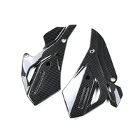 AKOSO R1300GSA - Protectores de Talón de Fibra de Carbono Real para Motocicleta BMW R1300GS Adventure R1300GSA 2024+