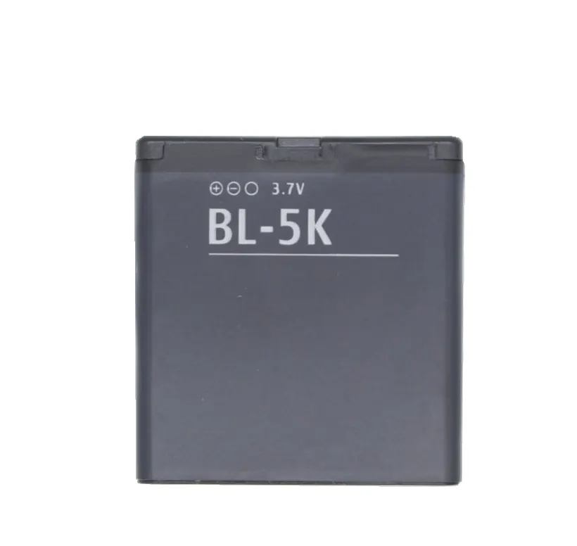 Bateria de lítio recarregável oem, baterias de telefone celular 3.7v 1200mah BL-5K bl5k para nokia n85 n86 8mp n87 2610s 701 oro x7 C7-00