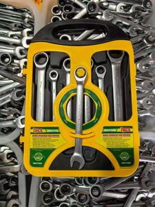 Fixed Head 6-32mm Metric <strong>Ratchet</strong> Spanner 6-32mm Ratcheting <strong>Wrench</strong> Repair Hand Tool Chrome Vanadium Steel - Product Image 3