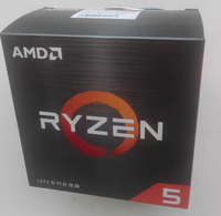 Untuk Prosesor Gaming AMD Ryzen 5 5600X Desktop CPU 6C12T AM4 Zen3 Baru Segel Dalam Kotak Tanpa Grafis Terintegrasi