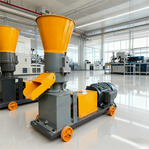 Nova Máquina de Pellets de Ração de Alta Eficiência para Aves/Gado, Pelletizadora Multimaterial com Capacidade de 800kg/h, Pellets Personalizáveis - Product Image 6