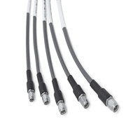 XINQY 18GHz 50 Ohm Kabel RF Koaksial Fleksibel Stabil Amplitudo Fasa untuk Uji Frekuensi Tinggi dan Sistem Komunikasi