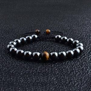 Onyx oeil de tigre perles pierre Distance Bracelets Couple bracelet <span class=keywords><strong>ST232</strong></span> - Product Image 4