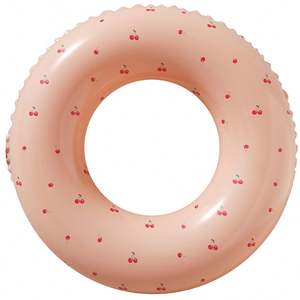 Anillo de natación para adultos Ins Wind Retro Stripe Underarm Swim Ring Pvc Inflator Swim Ring al por mayor - Product Image 5