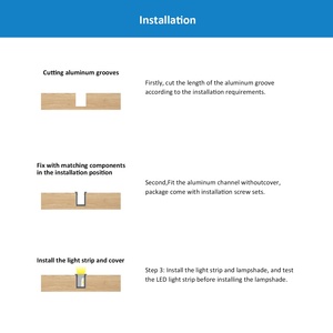 Nhôm hồ sơ 099 lõm tủ quần áo LED dải hồ sơ kênh LED Nhôm hồ sơ cho tủ - Product Image 4