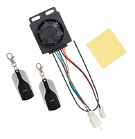 Electric Motorcycle with Integrated Anti-Theft Device Bi-directional Split Alarm System