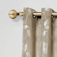 Tringles à rideaux métalliques classiques avec embouts boule, extensibles, pour livraison par coursier au Royaume-Uni, poteaux de douche, commande par correspondance, avec design boule, rails de rideaux
