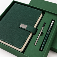 Coffret Cadeau d'Entreprise Personnalisé avec Stylo de Luxe, Recharges, Boîte de Présentation et Sac, Logo Personnalisé