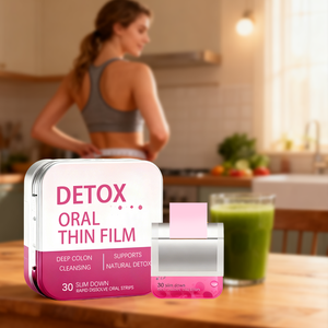 Tiras Detox de Disolución Rápida con Biotina para Pérdida de Peso y Vitaminas para la Salud de la Piel, Precio de Fábrica - Product Image 4