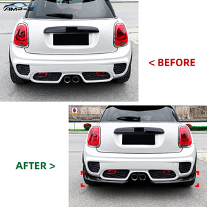 Diffuseur arrière en plastique AMP-Z F55 F56, kit carrosserie pour <span class=keywords><strong>Mini</strong></span> Cooper F55 F56 F57 <span class=keywords><strong>JCW</strong></span> pré-lifting 2014-2021 - Product Image 2