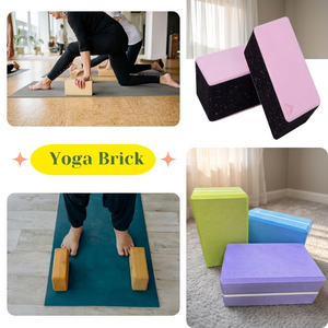 Bloques y Ladrillos de Yoga de EVA Ecológicos, Ligeros y de Alta Densidad para Ejercicios de Pilates para Adultos - Product Image 1