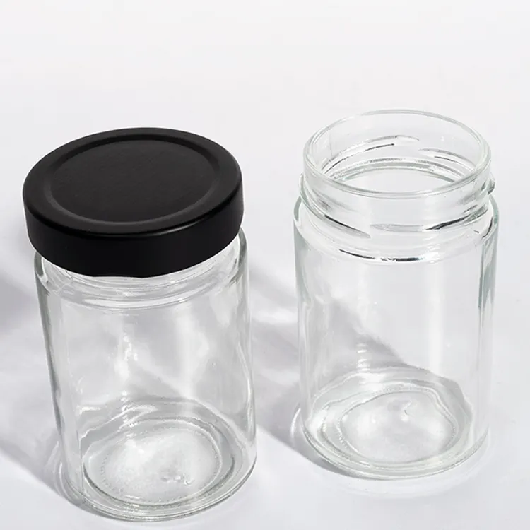 Fabrieksprijs Vierkant Luchtdicht Glas Koekje Ingeblikte Pot
