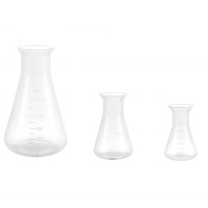 ขวดพลาสติกทรงกรวย Erlenmeyer ขวดเคมีอุปกรณ์ห้องปฏิบัติการชีวภาพ - Product Image 5