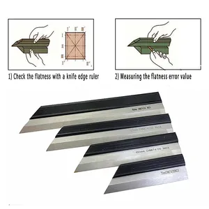 <span class=keywords><strong>Regla</strong></span> Recta, <span class=keywords><strong>Regla</strong></span> de Acero al Carbono DIN874/00, <span class=keywords><strong>Regla</strong></span> Recta de Acero Inoxidable de 50 mm, 75 mm, <span class=keywords><strong>100</strong></span> mm - Product Image 6