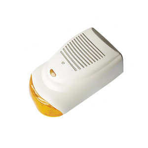 Popular Argentina 3 tonos 120dB sirena exterior alarma bocina con sonido estroboscópico Flash luz impermeable alarma seguridad Sudamérica - Product Image 2