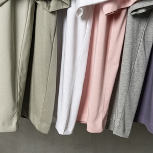 เสื้อเชิ้ตแนวสตรีทไซส์ใหญ่พิเศษผ้าฝ้าย100% ปักโลโก้แบบเรียบง่ายสำหรับผู้ชาย - Product Image 5