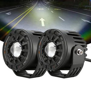 Nuevo Faro LED de 3 Pulgadas para Motocicleta, Luces de Conducción de Doble Color, Resistente al Agua IP68, Faro Antiniebla MO-242, 2 Años de Garantía, ATV - Product Image 2