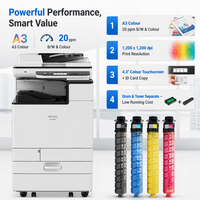 Mesin Fotokopi Printer Digital Multifungsi Warna Ricoh MC2000 A3 untuk Penggunaan Kantor