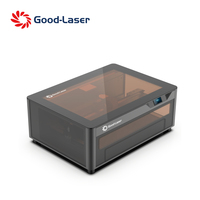 Mesin Pemotong Laser Dioda Akurasi Tinggi New Blue 530B 40W, Pengukir Terbungkus Penuh untuk Kayu, Akrilik, Kulit, Batu, Garansi 1 Tahun
