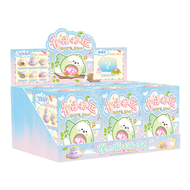 80282 นกเล่นภาษา เลขนำโชค เลือก 6 ชิ้น/กล่อง