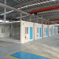 FLKT Quick Install 2.0mm Z-Shaped Folding Room 20ft Prefabricated Modular Flat Pack Container House for Mobile Office Tiny Home
