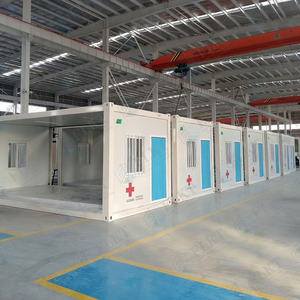 FLKT Instalación Rápida Casa Contenedor Modular Plegable en Forma de Z de 2.0mm y 20 pies para Oficina Móvil o Casa Pequeña - Product Image 1