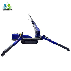 Nouvelle certification CE, <span class=keywords><strong>prix</strong></span> compétitif, mini-<span class=keywords><strong>grue</strong></span> sur chenilles 2t 3t 5t, <span class=keywords><strong>grue</strong></span> araignée hydraulique à flèche télescopique à vendre - Product Image 6