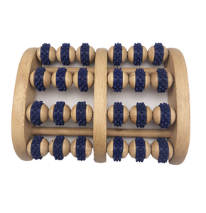 Rouleau de massage pour les pieds en bois de caoutchouc <span class=keywords><strong>GREENECO</strong></span> WM021 avec commande manuelle filaire - Product Image 2