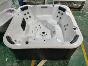 Bain à remous en acrylique à vendre <span class=keywords><strong>pas</strong></span> <span class=keywords><strong>cher</strong></span>, spa extérieur <span class=keywords><strong>jacuzzi</strong></span> 4-5 personnes, prêt à l'emploi, Balboa, bain à remous de luxe en acrylique - Product Image 2