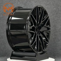 Jantes de voiture pour passagers Maxtera forgées sur mesure, style P200, noir brillant, pour Porsche, BMW, Tesla, McLaren, Ferrari, Range Rover, jantes en alliage