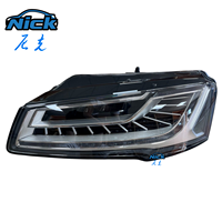 Lampu Depan Matrix Audi S8 2014-2017 Audi A8 D4 A8L RS8 Kiri dan Kanan Lampu LED Asli Lampu LED Daytime Running Lights