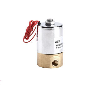 Katup Solenoid AC <span class=keywords><strong>3</strong></span>/2 Jalur Pneumatik Kontrol <span class=keywords><strong>Pilot</strong></span> Kompresor Berbahan Kuningan Seri Q23XD-2L - Product Image 3
